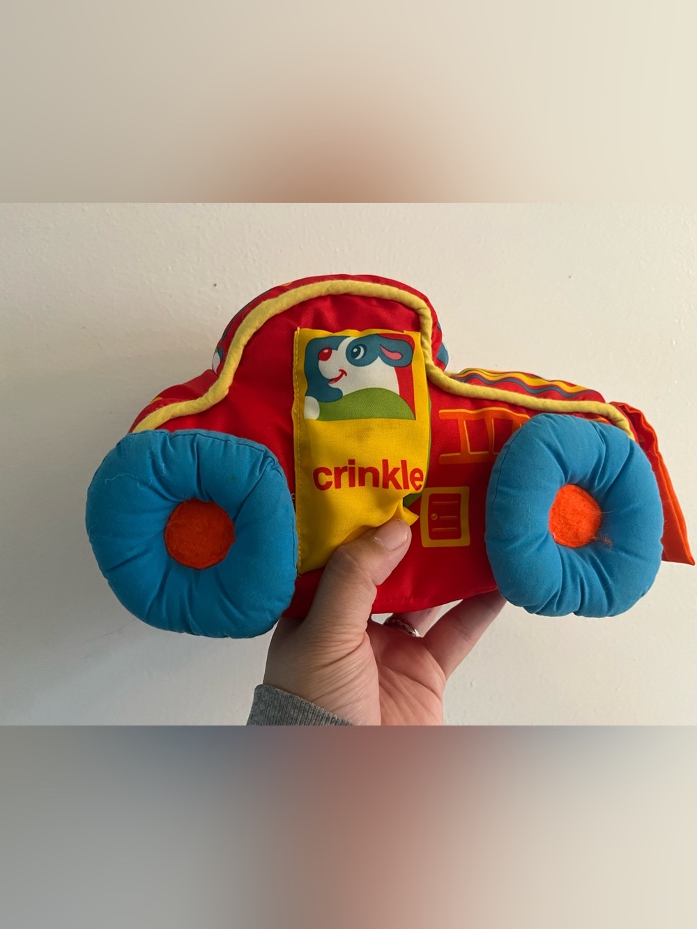 Rare vintage 1988 Playskool Busy Soft Vehicle